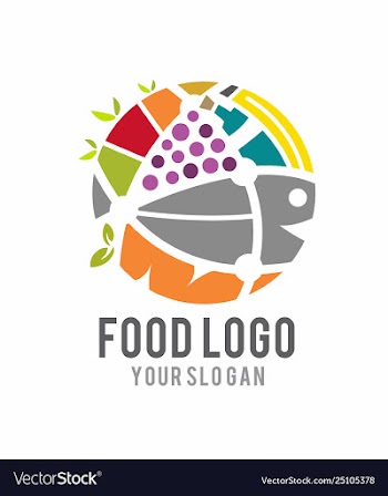 Food logo vector image