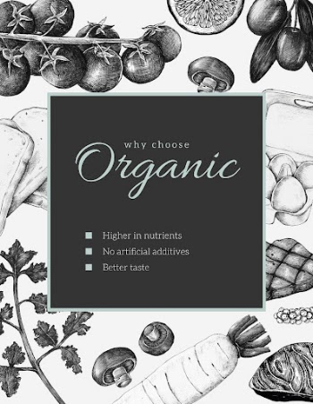 Food poster template, editable black | Free Vector Template - rawpixel