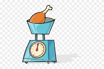 Food Scale Royalty Free Vector Clip Art Illustration - Food Scale Clip Art