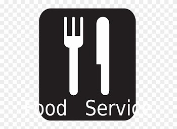 Food Service Clip Art At Clker - Knife And Fork Vector