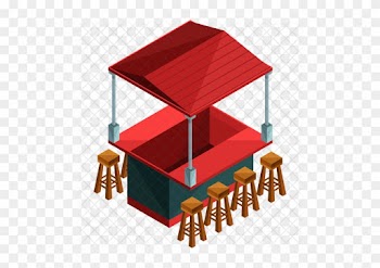 Food Stand Icon - Food