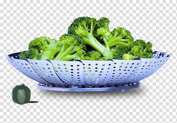 Food steamer Kitchen Vegetable Boiling, A creative broccoli transparent background PNG clipart