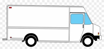 Food Truck Clip Art - Blank Food Truck Template