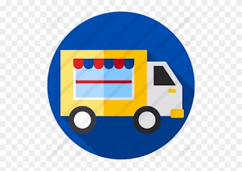 Food Truck - Food Truck Icon Png Circle