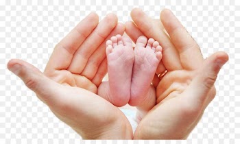 Foot Neonate Infant Hand Mother - Child's hand holding the foot 
