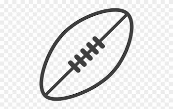 Football Black And White Afl Football Clipart Black - Black And White Afl Ball