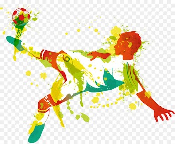 Football Clip art - Vector Ink footballer 