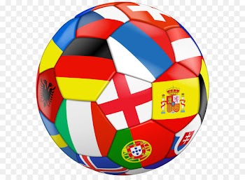 Football Flag Stock photography Clip art - Football with Flags Transparent PNG Clip Art Image 