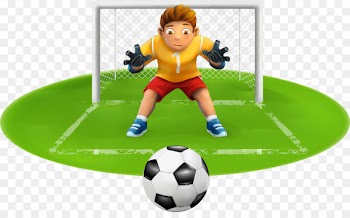 Football Goalkeeper - Vector soccer boy 