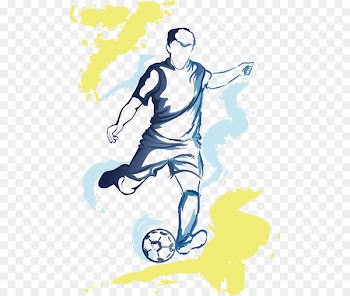 Football Kickball - Drawing Football Players 