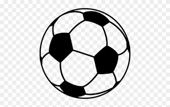 Football Line Art - Soccer Ball Clipart