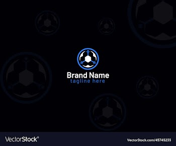 football logo design free vect
