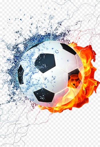 Football Mobile phone Fire Wallpaper - Rainbow night football World Cup 