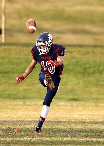 Football Player at Gaming Field