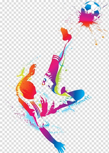 Football player, Man playing soccer, man kicking soccer ball illustration transparent background PNG clipart