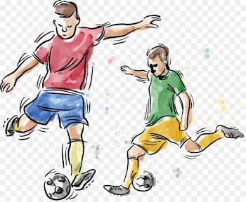 Football player Sport American football - football watercolor 