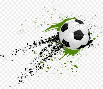 Football player Sports Mural - animation football 