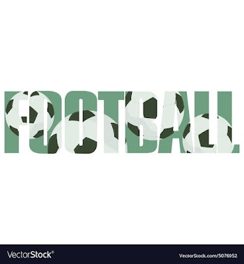 Football sign vector image