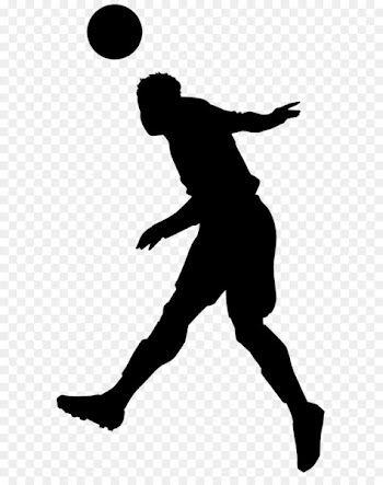 Football Silhouette Diagram Clip art - Footballer Silhouette PNG Clip Art Image 