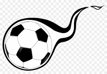 Football Sport Clip Art - Soccer Ball Flying Png