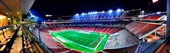 Football Stadium during Night