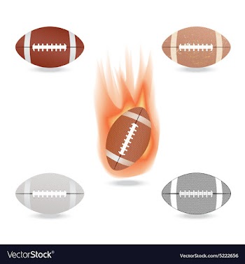 Football vector image