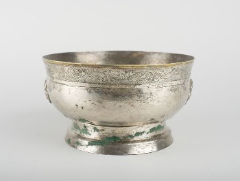 Footed Bowl with Design of Monster | Free Photo - rawpixel