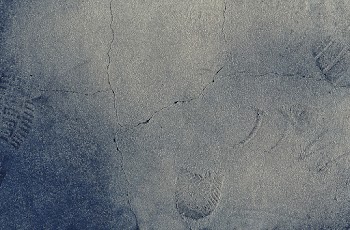 Footprints on Cement