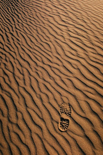 Footprints on the Sand