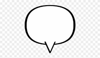 For A Large Collection Of Word And Thought Balloons - White Heart Black Background