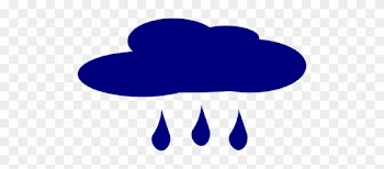 Forecast,rain,rain Drops,dark Clouds - Pictograma Nube