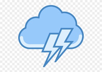 Forecasting Has Been One Of My Long Time Hobbies, And - Cloud With Lightning Icon Png