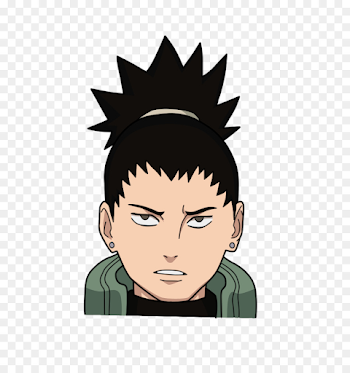 Forehead Eyebrow Hair coloring Brown hair Black hair - Shikamaru ...