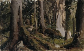 Forest, study, 1872 | Free Photo - rawpixel