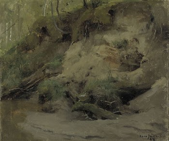 Forest with a sandy slope, | Free Photo - rawpixel
