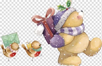 Forever Friends Teddy bear Christmas Me to You Bears, to you transparent background PNG clipart
