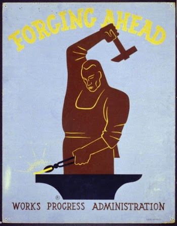 Forging ahead Works Progress Administration | Free Photo - rawpixel