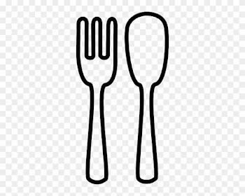 Fork And Spoon Clip Art Spoon And Fork Clipart Clipart - Spoon Fork Clipart Black And White