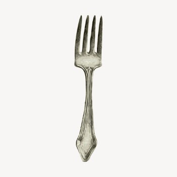 Fork clipart, cutlery illustration vector. | Free Vector - rawpixel