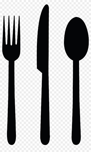 Fork Clipart - Fork Spoon Knife Clipart