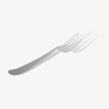 Fork clipart, utensil illustration. Free | Free Photo - rawpixel