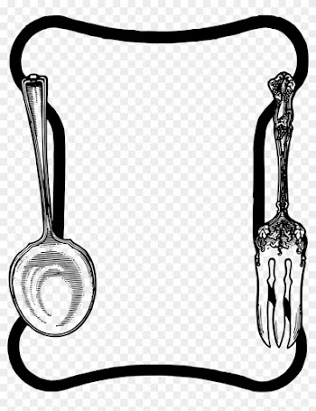 Fork Frame - Knife And Fork Borders