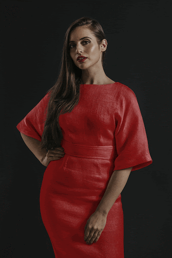 Formal dress mockup, women&rsquo;s studio | Free PSD Mockup - rawpixel