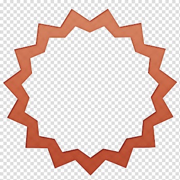 Formas, orange frame illustration transparent background PNG clipart