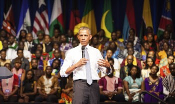 Former president Obama addresses the Mandela | Free Photo - rawpixel