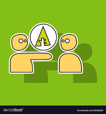 Forrest forrst newtork social tree icon isolated vector image