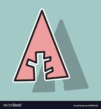 Forrest forrst newtork social tree icon isolated vector image
