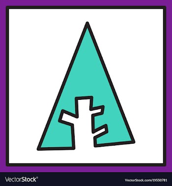 Forrest forrst newtork social tree icon isolated vector image