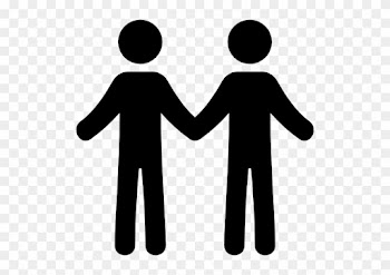 Fortnite Llama - Two People Holding Hands Clipart