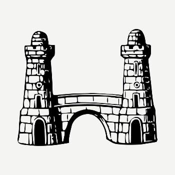 Fortress drawing, vintage illustration psd. | Free PSD - rawpixel